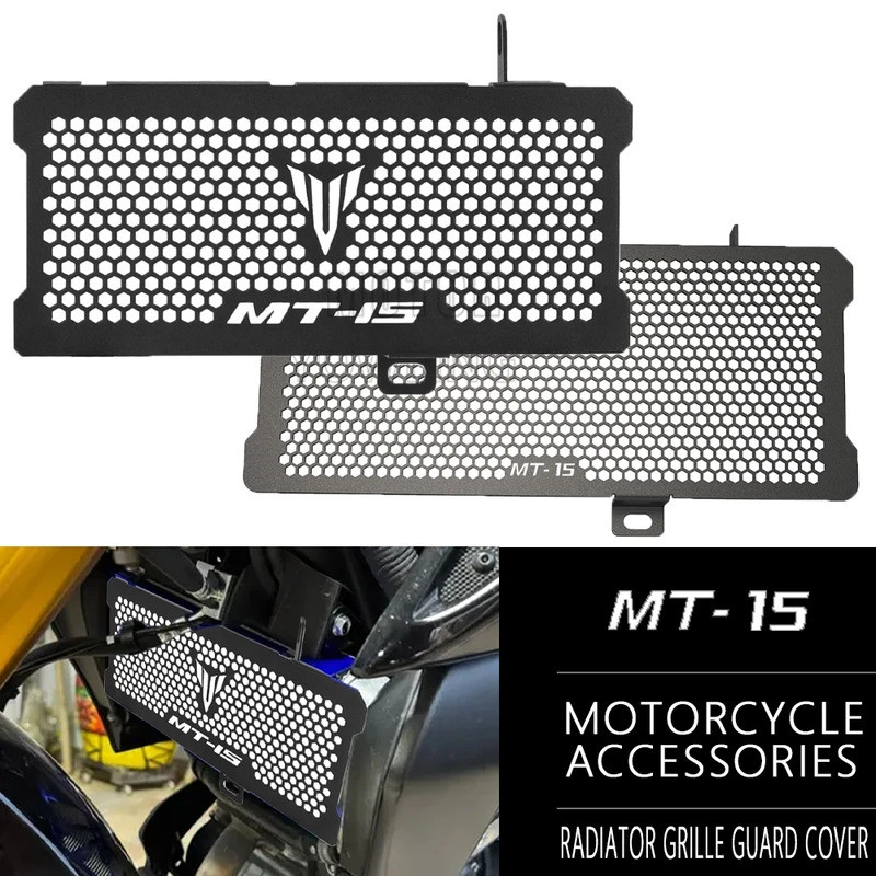 Dành Cho Xe Yamaha MT-15 MT15 2018-2023 2024 Phụ Kiện Xe Máy Tản Nhiệt Lưới Tản Nhiệt Nướng Bảo Vệ B