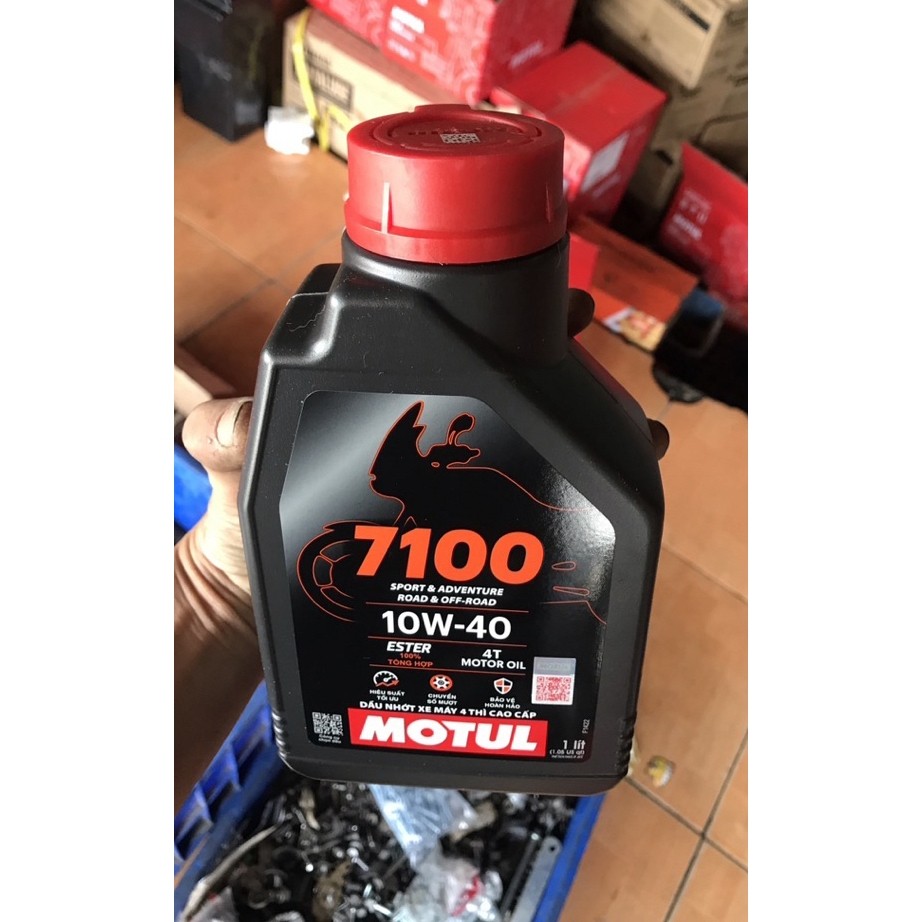 MOTUL 7100 10W40 1 LÍT GIÁ SỈ dầu nhớt xe máy MOTUL 7100 10w40 1 lít