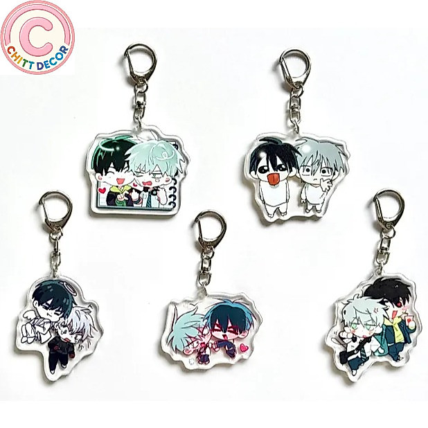 Alien Stage Acrylic Keychain, Alien Stage Double Side Acrylic Keychain, Till, Mizi, Ivan, Luka, Sua,