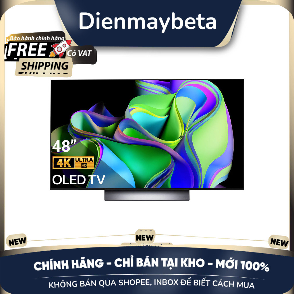 [KHÔNG BÁN QUA SHOPEE] Smart Tivi OLED LG 4K 48 inch 48C3PSA - Chính hãng  - DMK