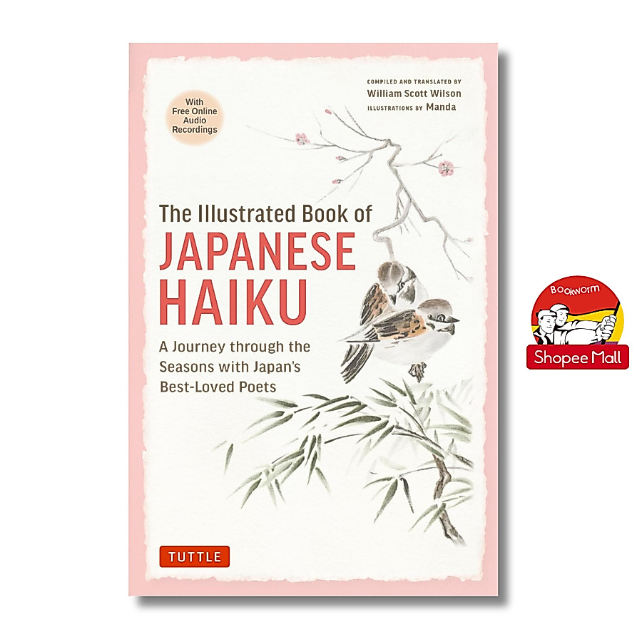 Sách - The Illustrated Book of Japanese Haiku: Japan's Best-Loved Poets / Thơ Tiếng Anh / Bìa cứng