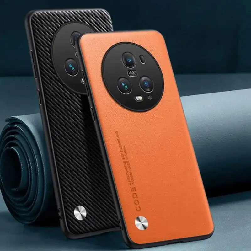 Ốp Da PU Sang Trọng Cho Honor Magic 5 Pro 5 Lite 5G Ốp Lưng TPU Silicon Điện Thoại Cho Honor Magic 5