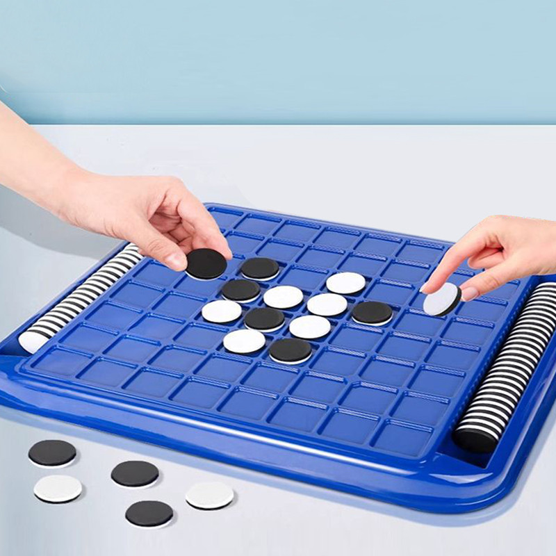 Reversi Othello Chiến lược Board Game Tiệc gia đình Đồ chơi học tập tương tác Flip Othello cho trẻ e