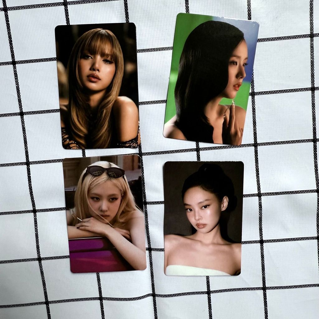 Blackpink2025 Cao Dương đầy đủ thẻ roseLisajisoojennie thẻ nhỏ BP