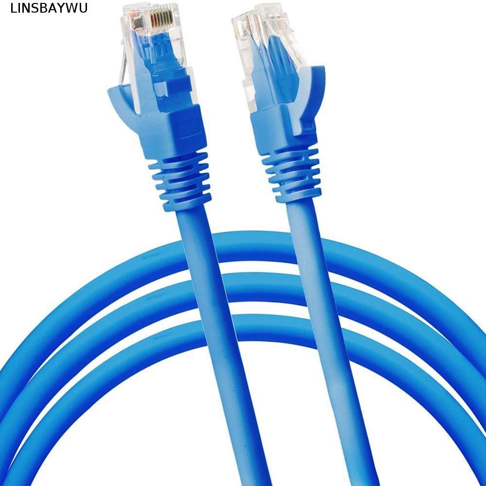 Máy tính cáp LAN LINSBAYWU 1m / 2m / 3 / 5m / 10m Modem Internet RJ 45 Splitter Cat 5e Channel Ether