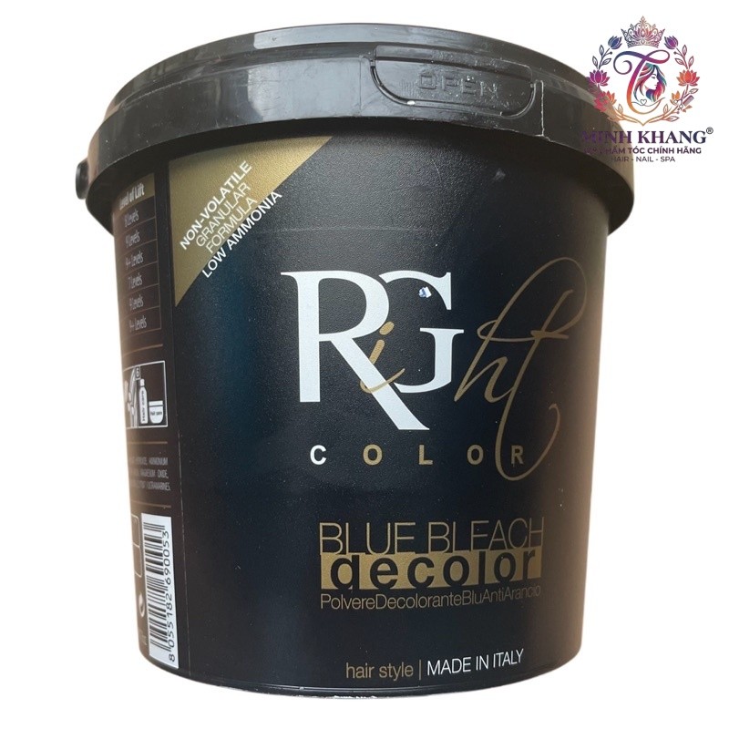 Bột tẩy màu tóc Right Color RG Blue Bleach Decolor 500gr [ MK ]