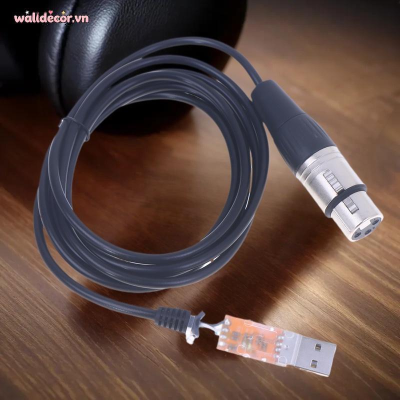 Wa USB Sang DMX Giao Diện Adapter QLC DMX512puter PC Giai Đoạn Chiếu Sáng Bộ Điều Khiển Dimmer Cho S