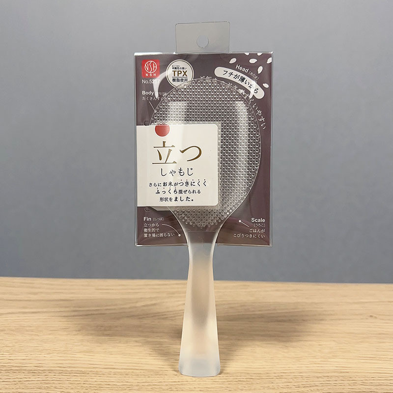 New Product~Japanese non-stick rice cooker TPX The rice spoon can stand upright, it is a transparent