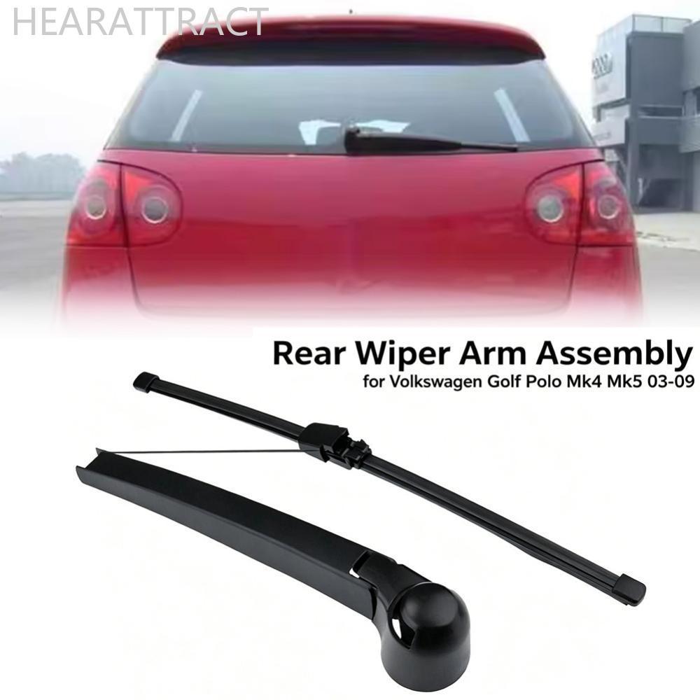 HEARATTRACT Xe Phía Sau Kính Chắn Gió Máy Giặt Khăn Lau Cánh Tay Bộ Cho VW Volkswagen Golf 4 5 Mk4 M