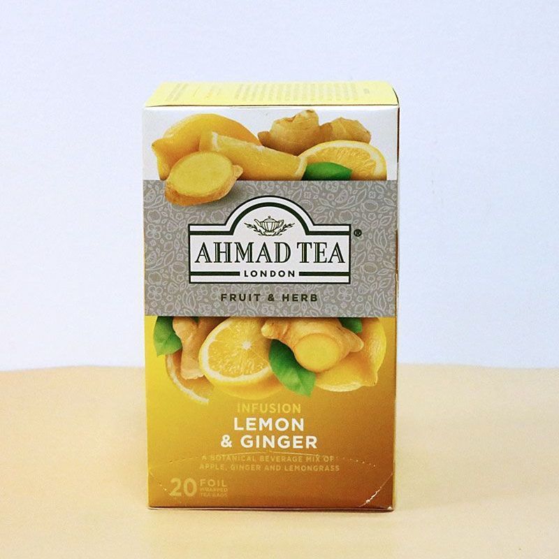 AHMADTEA AHMADTEA Passion Fruit Lemon Mango Lychee Black Tea English Green Tea Summer Cold Brew Tea 