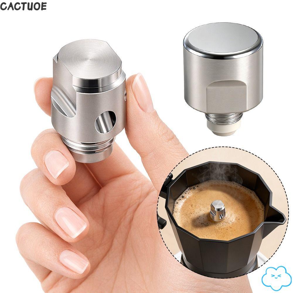 Van áp suất nồi CACTUOE Moka, Lõi van chống rò rỉ Bộ lõi van đôi Moka Pot, Vòng niêm phong chất lượn