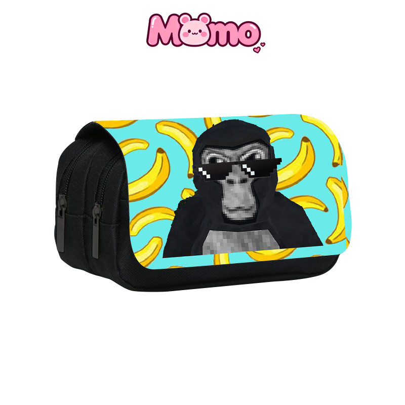 2026 Mới Gorilla Tag Game Ngoại Vi Trẻ Em Hai Lớp Vỏ Bút Chì Dung Tích Lớn