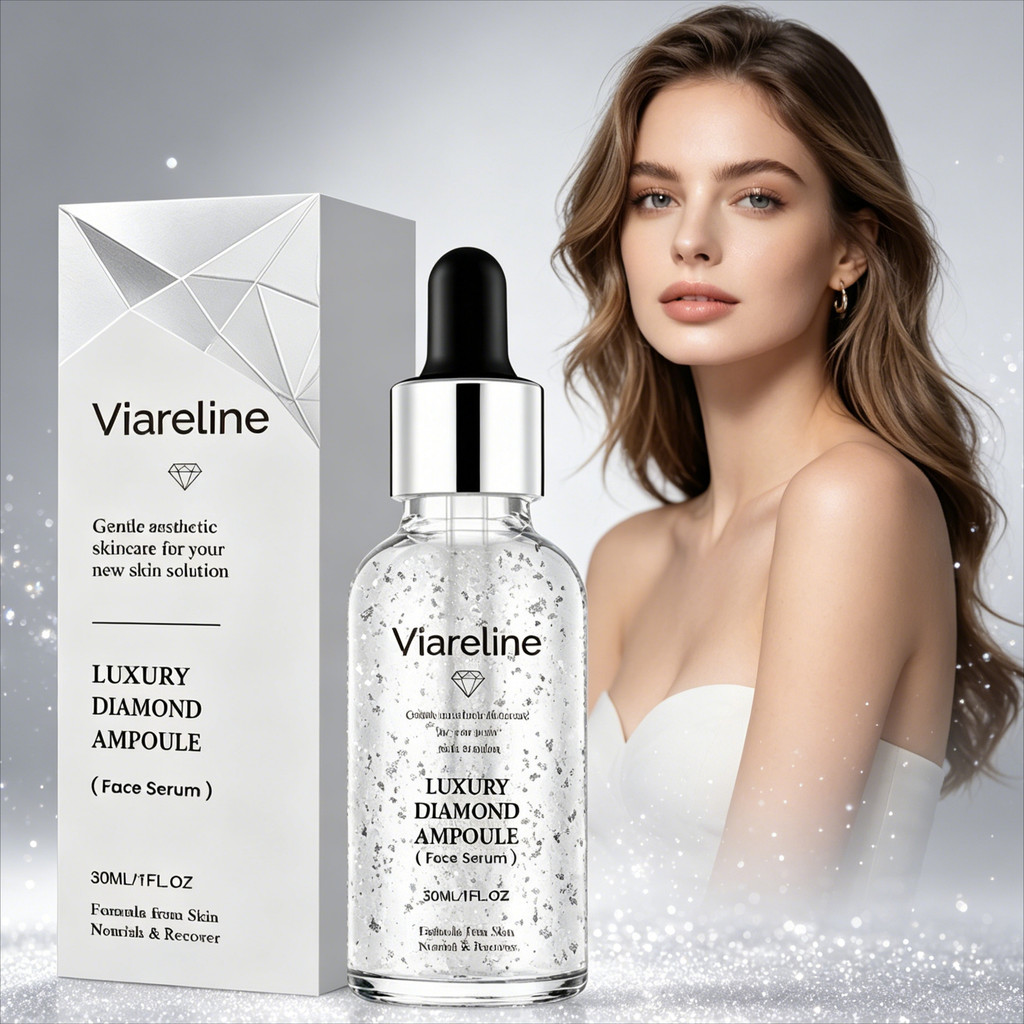 Daily Diamond Ampoule – 30ml Face Serum, Brighten & Hydrate, Phục hồi dưỡng ẩm, Kem dưỡng ẩm nhẹ nhà