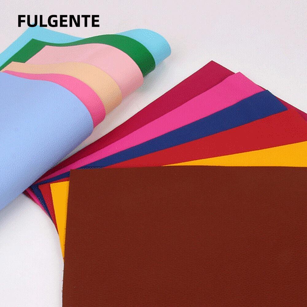 FULGENTE Da Bò Cứng, Tấm Vải 20 * 30CM Da Oxhide Thật, Găng Tay DIY Giày Vải