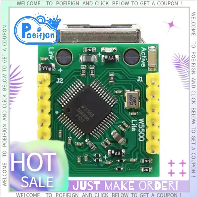 Mô-đun mạng Ethernet W5500 IP 51 / STM32 Hỗ trợ vi điều khiển- Phần cứng mới W5100 Chức năng lập trì