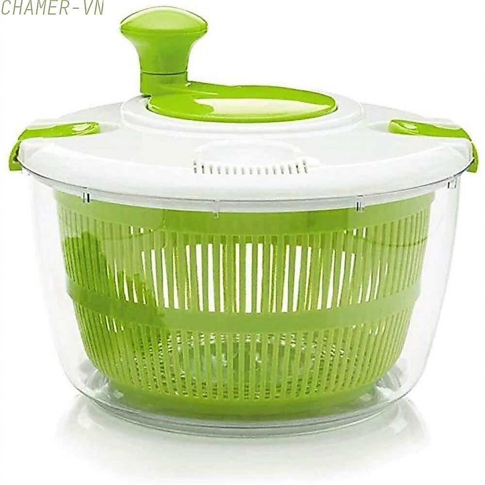 【CHAMER】Upgraded Household Vegetable Spinner Salad Spinner Kitchen Draining Basket Water【HomeLiving】
