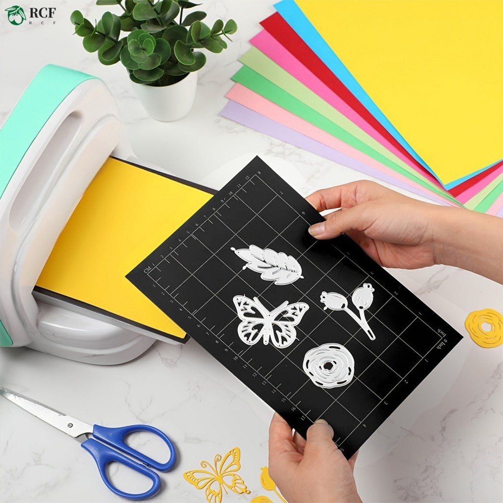 Thảm cắt từ tính 2 gói 9x6 Inch có thước lưới để chế tạo chính xác