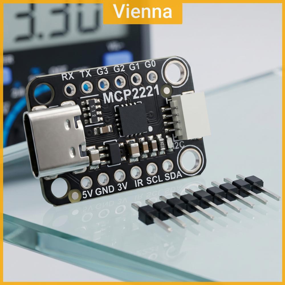MCP2221A USB Sang GPIO ADC I2C Đột Phá Ban Cắm Và Chạy Đa Năng USB Sang GPIO ADC I2C Module Cho Cảm 