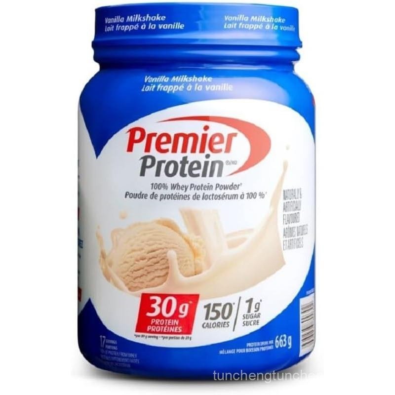 Bột Protein Premier, Bột Vani, Bột Protein Cao, 30g Protein, 1g Đường, 100% Whey Protein, Thân Thiện