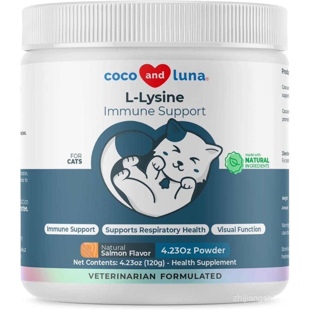 L-Lysine plement for s 900mg / muỗng - plement for Sneezing and Runny Nose, Cold, Immune port, chức 