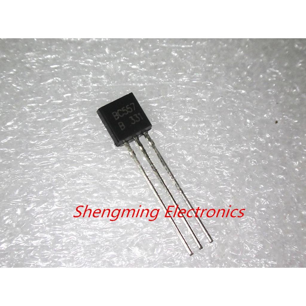 100 CÁI Bóng bán dẫn BC557B BC557 TO-92