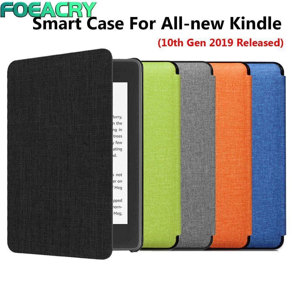 FOEACRY Smart Auto Wake / Sleep Fashion eBook Reader Vỏ bảo vệ cho tất cả- Kindle thế hệ thứ 10 2019