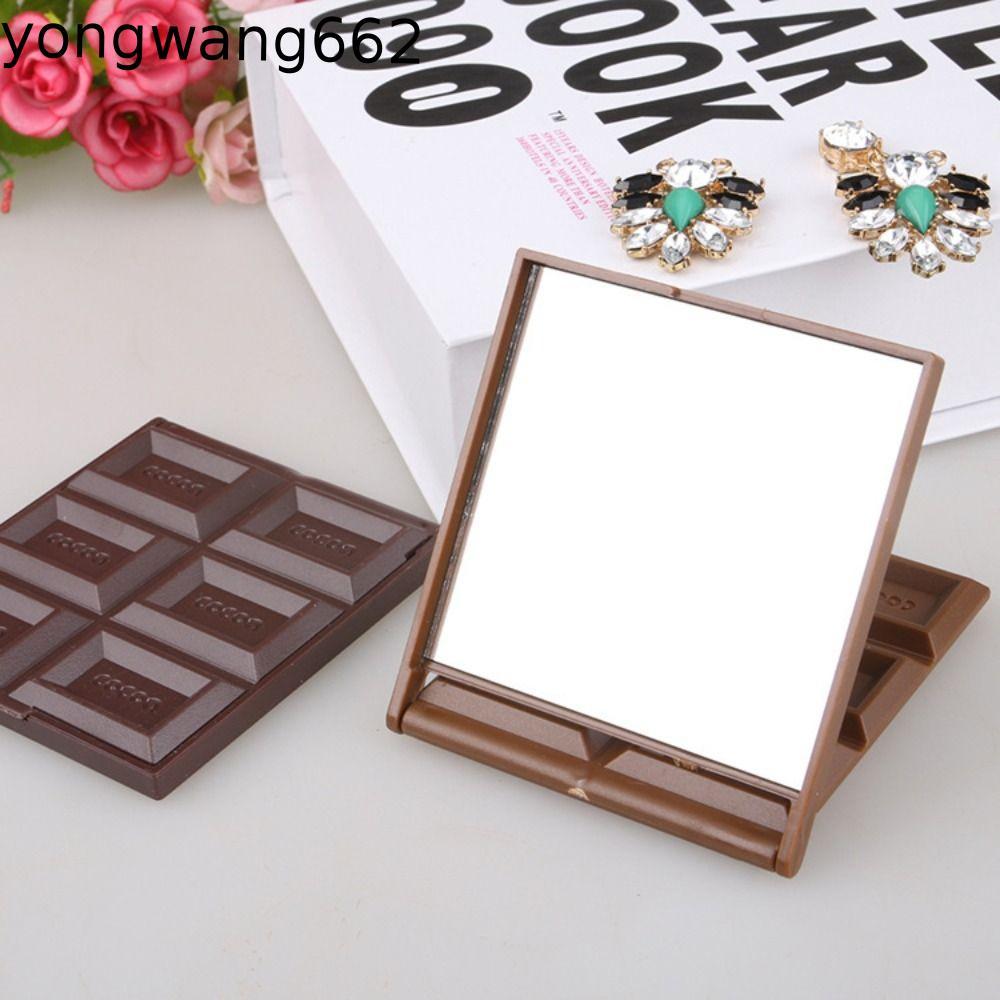 Gương sô cô la KYNEX, Gương di động vuông hình sô cô la, Salon Nhật Bản Kawaii Beauty Mirror Trang đ