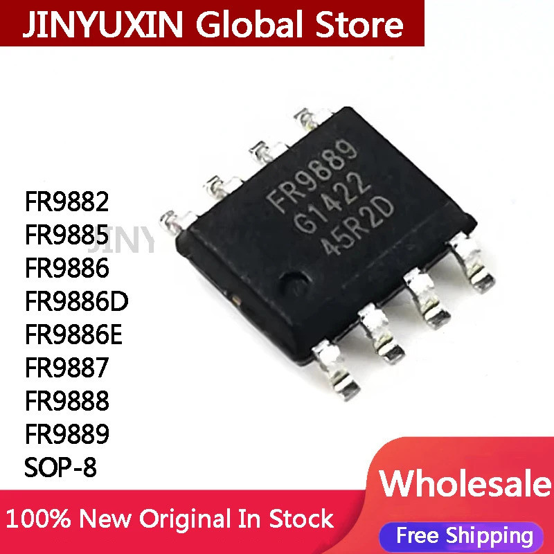 5 Chiếc FR9882 FR9855 FR9886 FR9886D FR9886E FR9887 FR9888 FR9889 SOP-8 IC Chip Bán Buôn