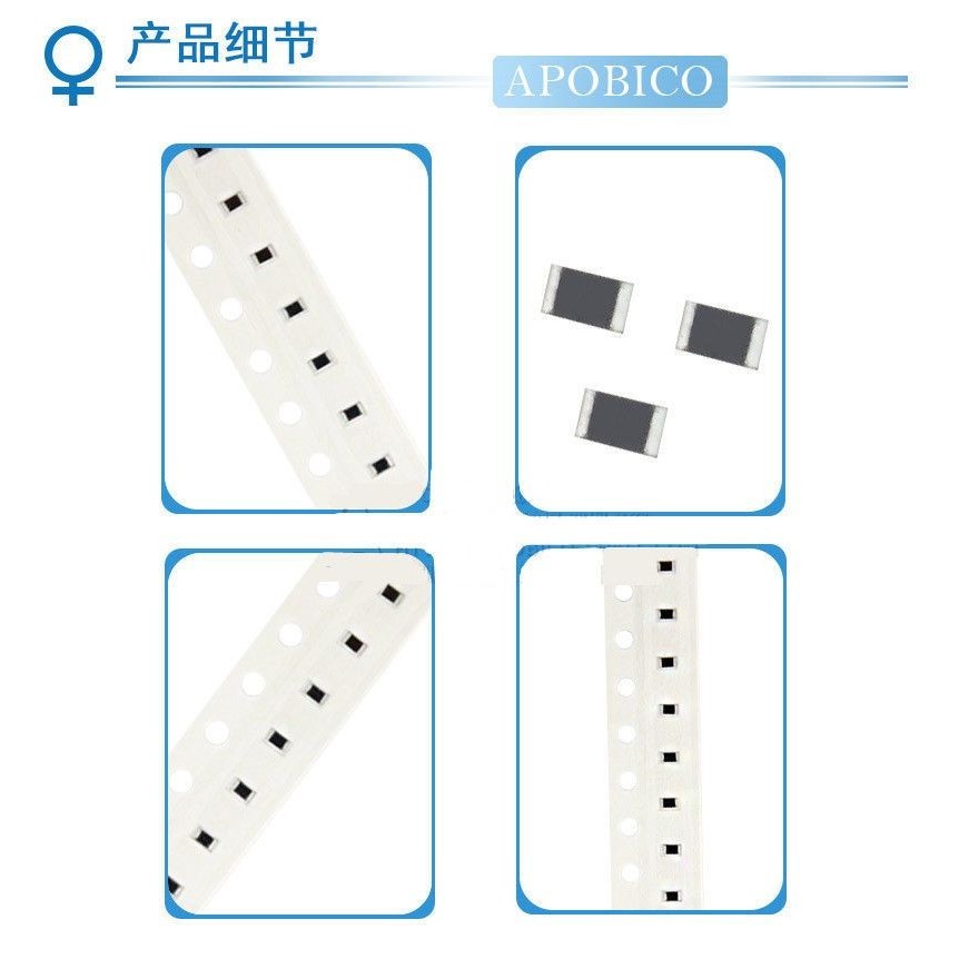 0603 Điện Trở Chip 1% 7.5 8.2 9.1 R Euro 75 82 91ω 80.6 750