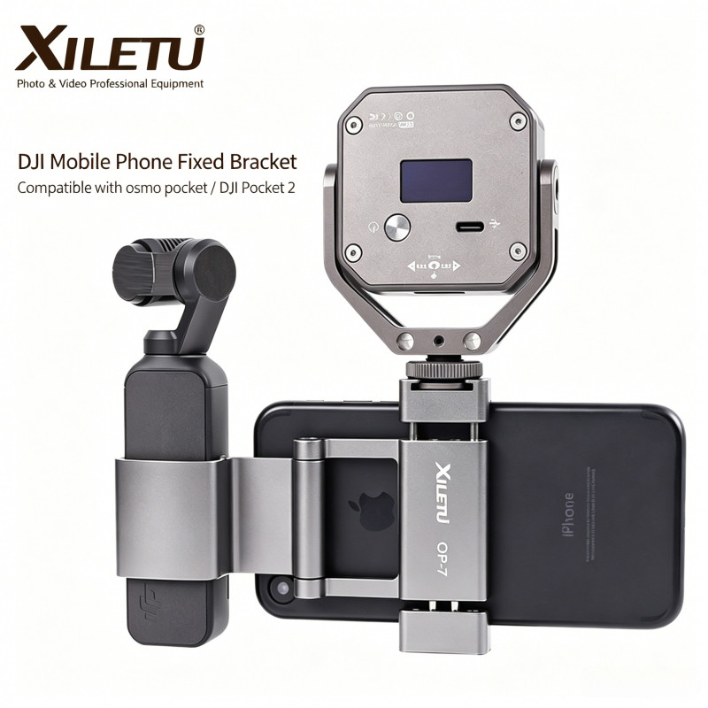 X PGYTECH PGYTECH OSMO POCKET Giá đỡ cố định điện thoại di động DJI Gimbal POCKET Phụ kiện máy ảnh