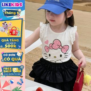ÁO BA LỖ cho bé hoạ tiết dễ thương LikeKids M10