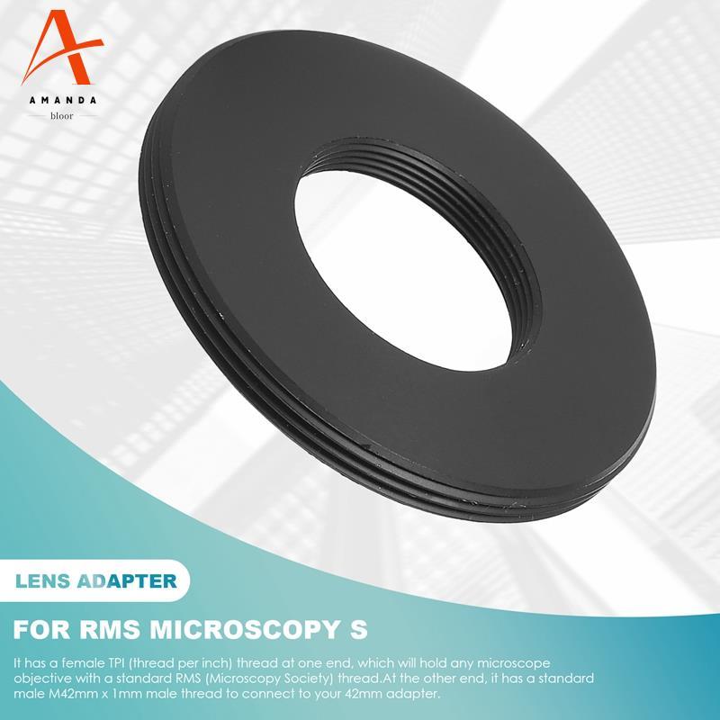 Bộ chuyển đổi ống kính RMS (20mm) cho ống kính hiển vi RMS Society sang M42 Gắn bên trong ren Rms