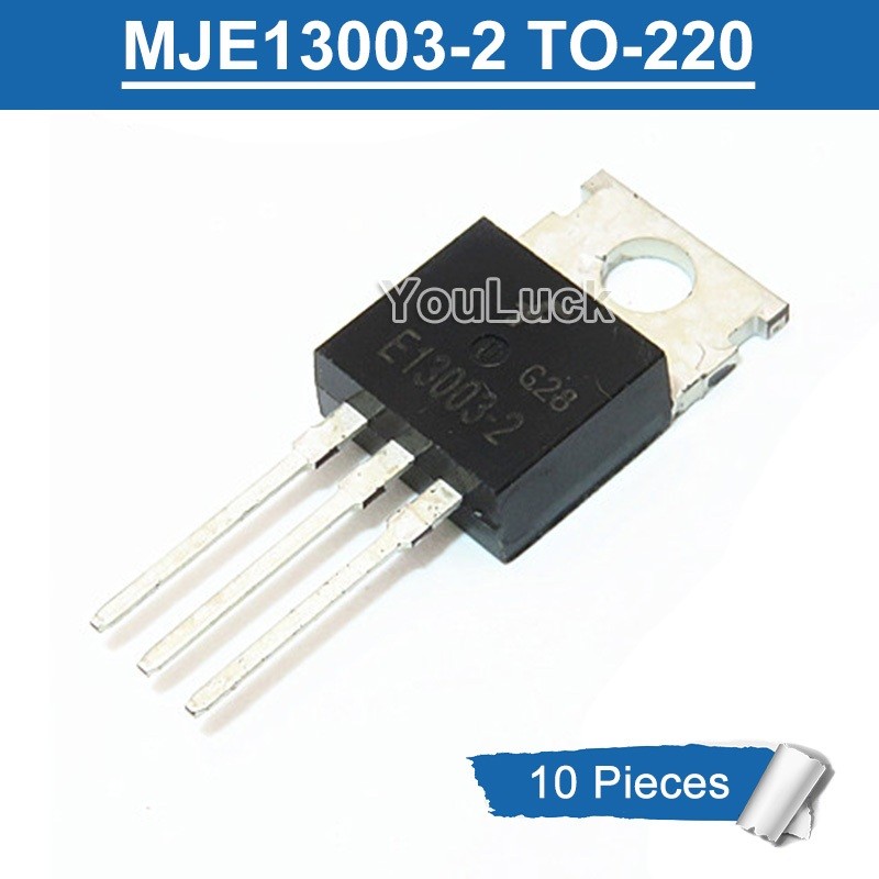 10 chiếc MJE13003-2 E13003-2 TO-220 NPN Transistor Mới Ban Đầu