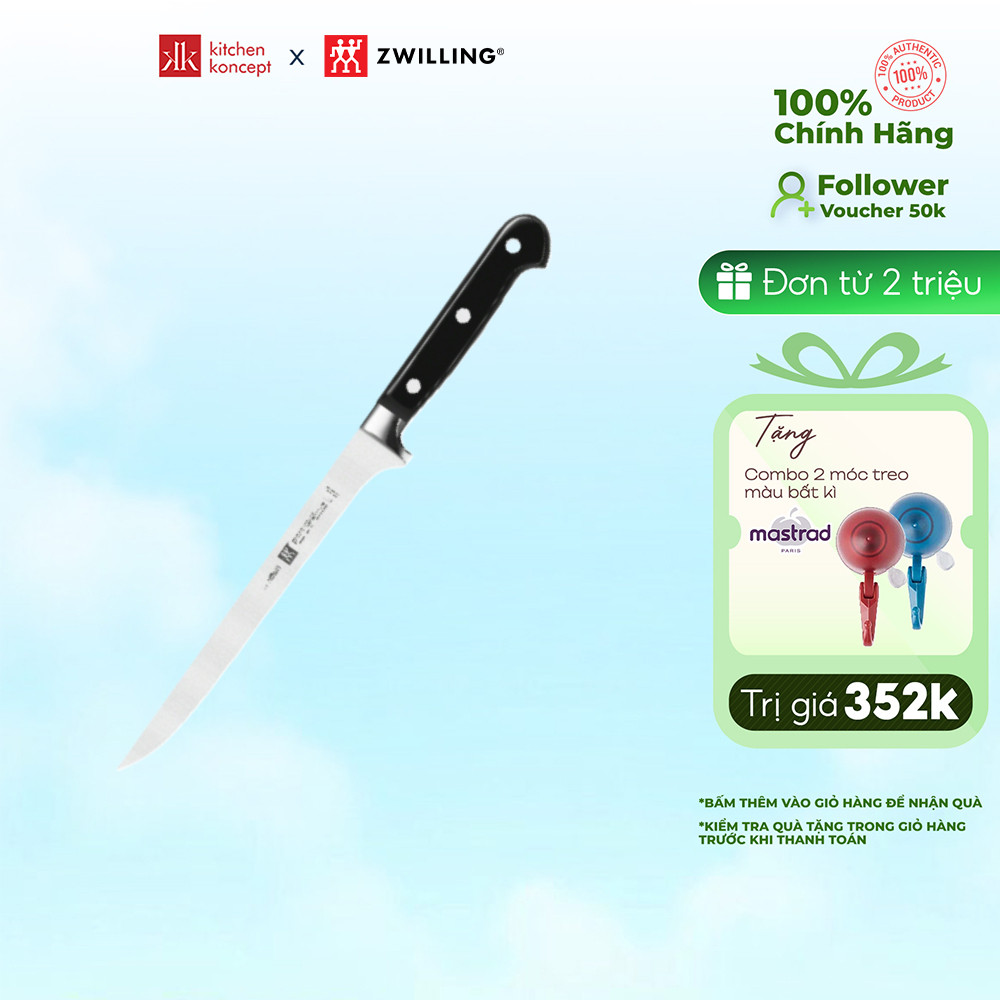 Dao Phi Lê Zwilling Professional "S" - 18cm