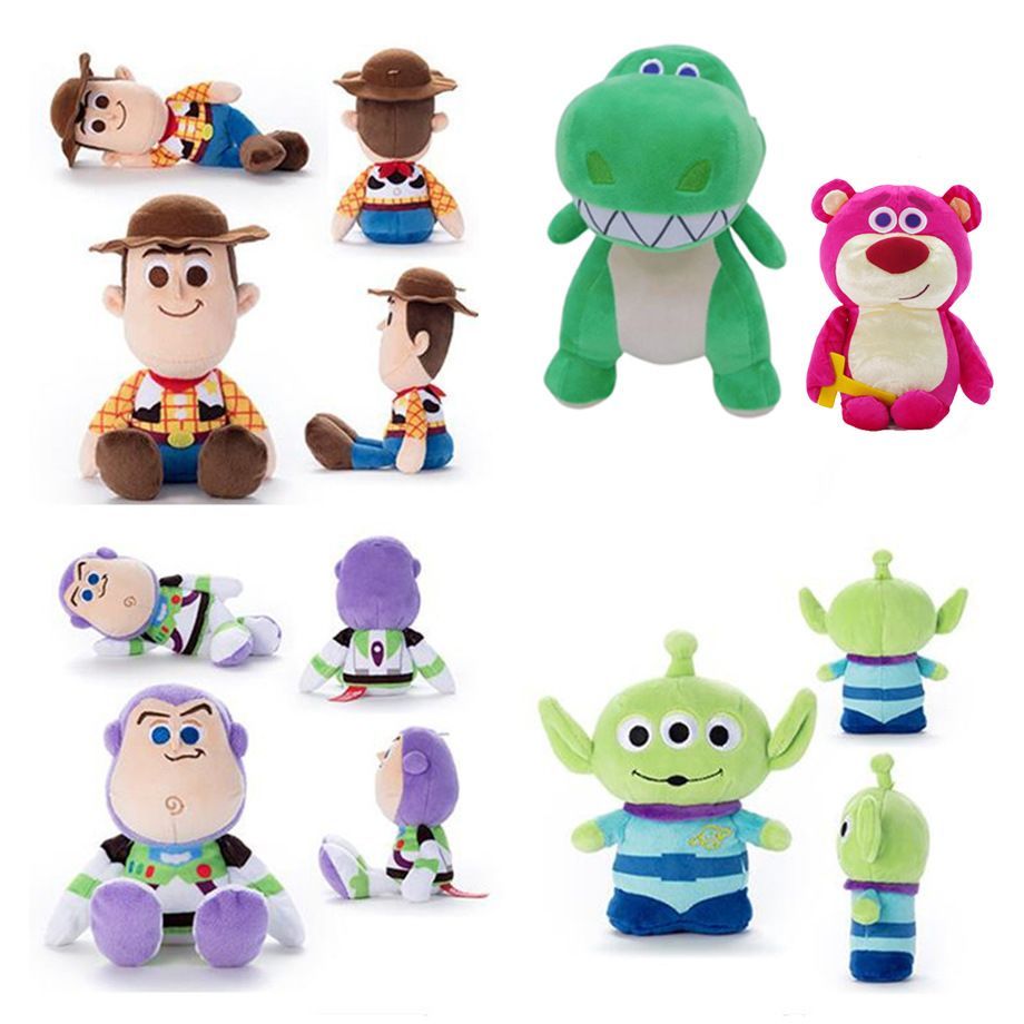 Câu Chuyện Đồ Chơi Búp Bê Sang Trọng Buzz Lightyear Woody Dâu Gấu Nhồi Bông Sang Trọng Búp Bê Mặt Dâ