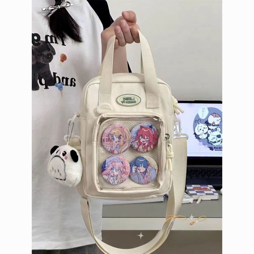 Túi JK đa năng 2026Girls Túi đựng trẻ em 10cm, cas Girl All-Match JK trong suốt 10cm Túi đựng trẻ em