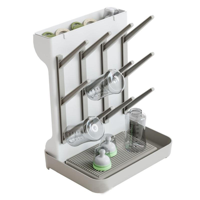 Baby Bottle Drying Rack, Baby Bottle Storage Box, Bottle Drying Holder, Baby Bottle Organizer, Baby 