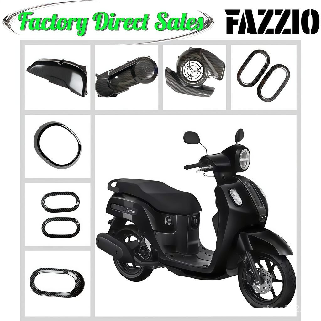 Vỏ TAMAHA FAZZIO, LAMPU DEPAN, động cơ FAZZIO, vỏ ZARO, vỏ carbon, ZORO LAMPU Dazzio Muffer / cản tr