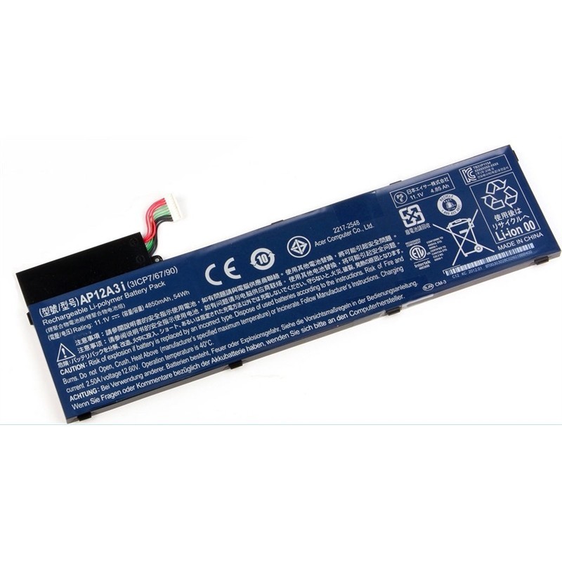 Pin laptop Acer Aspire Timeline Ultra M3 M3-481, M3-581T, M5 M5-481T, M5-581 (Mã AP12A3i) 54Wh - ZIN