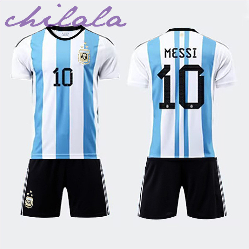 [chilala] Bán buôn áo bóng đá World Cup Samsung Argentina Messi Số. 10 Jersey No. Áo thi đấu 7 Jerse