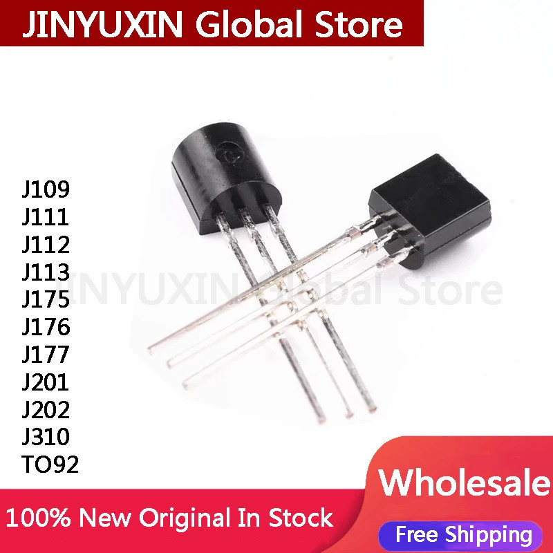 10 Chiếc J109 J111 J112 J113 J175 J176 J177 J201 J202 J310 TO92 IC Chip Còn Hàng Bán Buôn