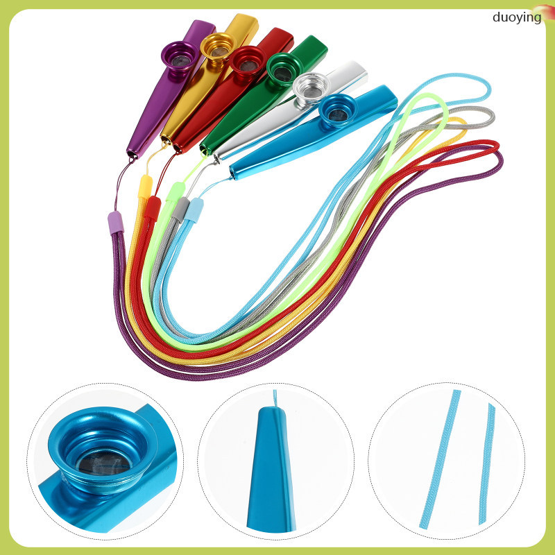 6 Chiếc Nhạc Điện Tử Kazoo Kazoos Cho Người Lớn Nhạc Cụ Trẻ Em duoying
