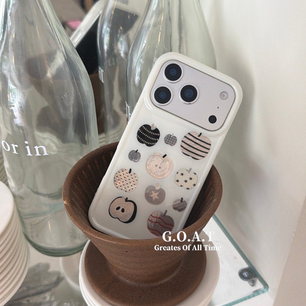 G.O.A.T Vỏ Apple Đơn Giản Thích Hợp Cho iPhone 17 Pro Max iPhone 17 16 15 Pro Max Chống Sốc Bảo Vệ c