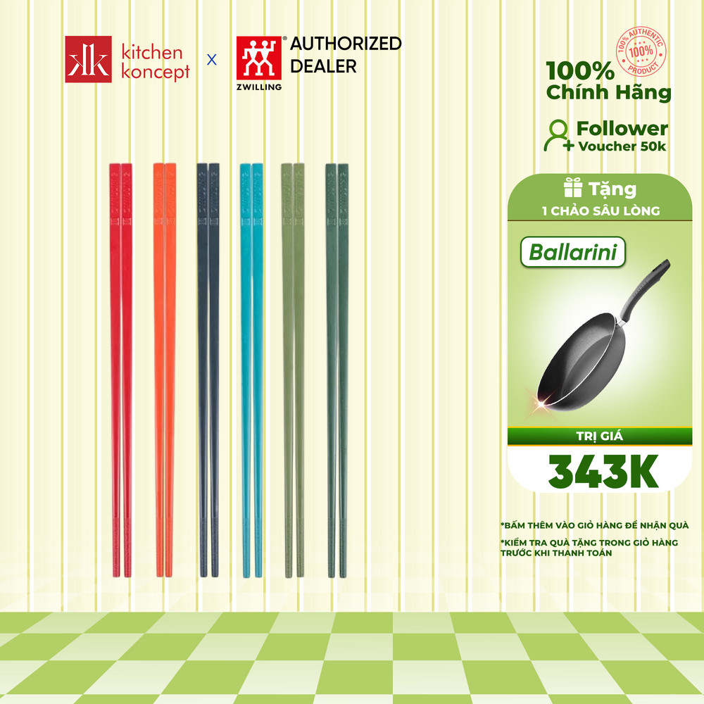 ZWILLING - Bộ Đũa Ăn - 6 Cặp
