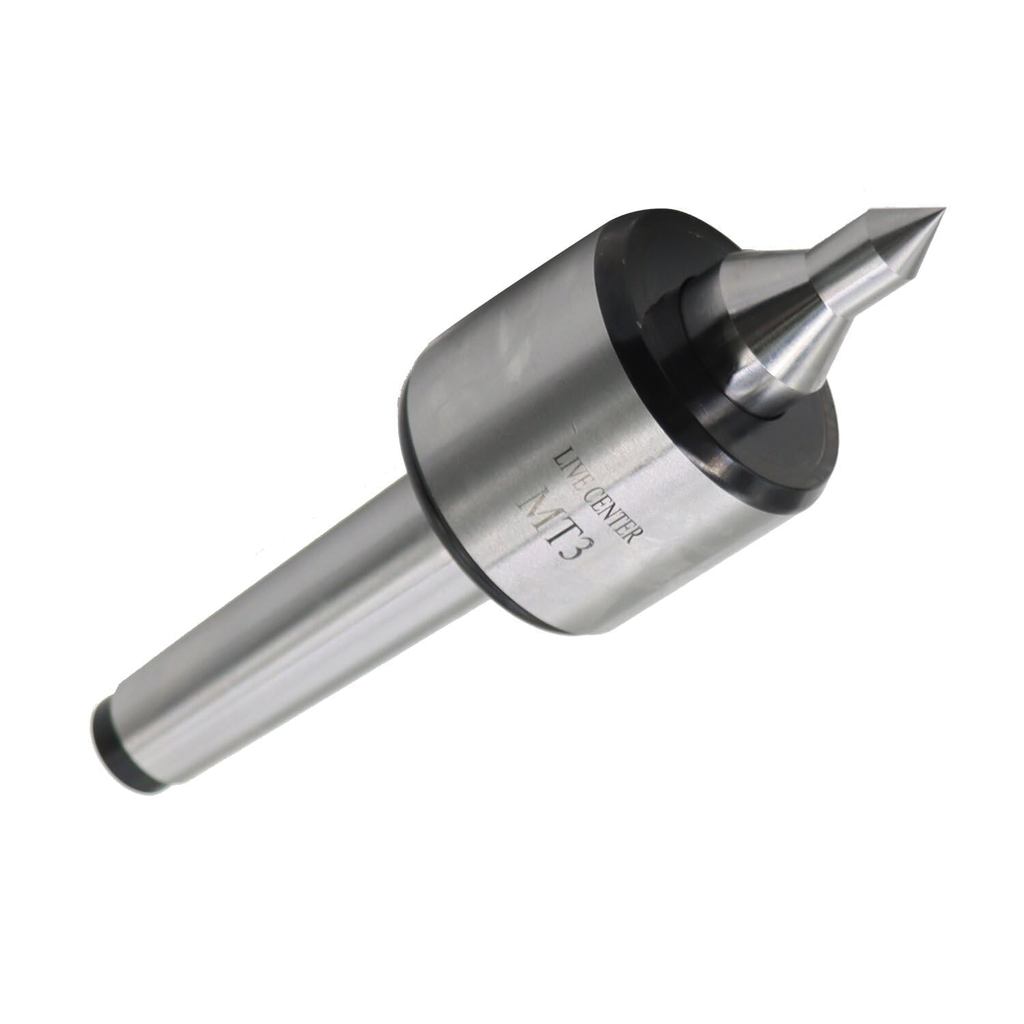 Trung tâm tiện MT3 Live Center, 0.0002 "Độ chính xác cao 60 độ với đường kính chân 18mm cho máy tiện