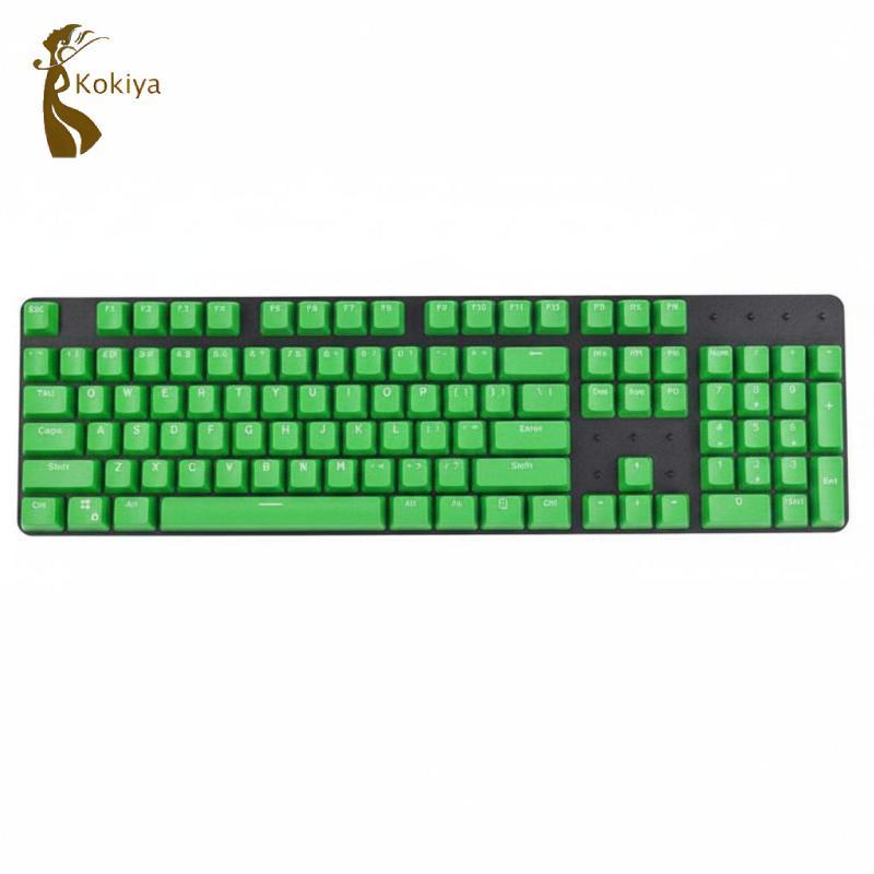 Kokiya ABS Double Shot Keycaps OEM Profile Shine Through Keycaps Set cho bàn phím cơ