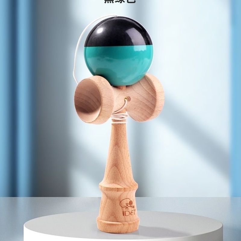 Kendama kendama Bắt Đầu Kỹ Năng Chuyên Nghiệp Bóng Cho Bé Mặt Trăng Mặt Trời Người Mới Trẻ Em kendam