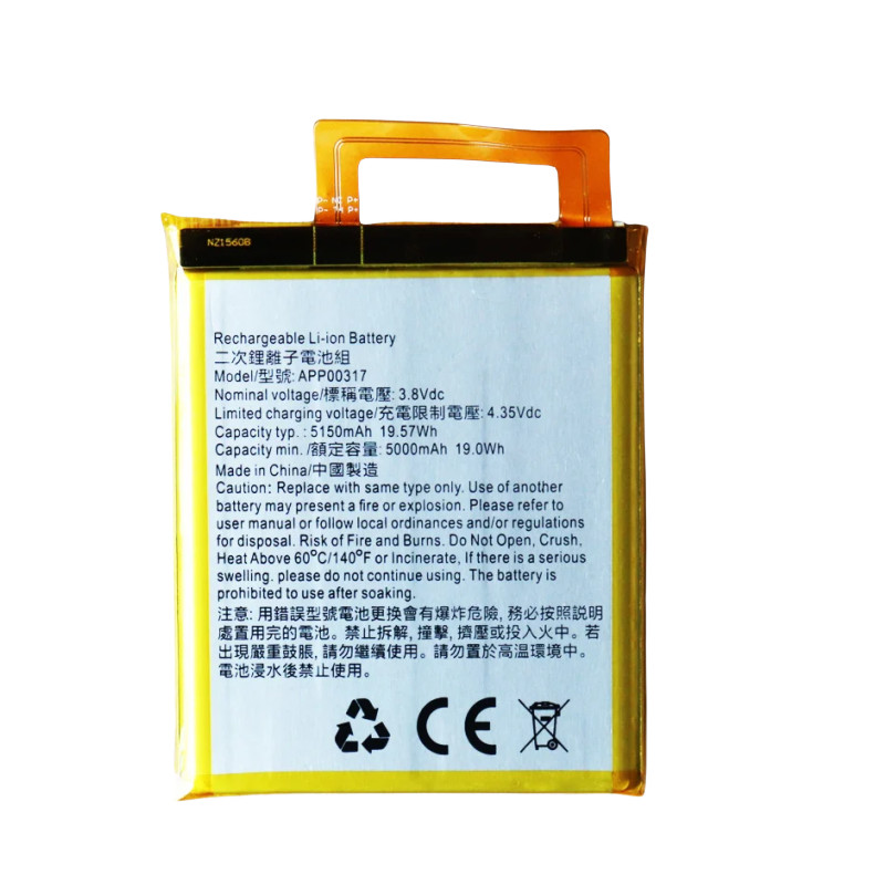 [Hàng có sẵn] Thích hợp cho Caterpillar Cat S62 Pro APP00317 Pin điện thoại di động dung lượng lớn h