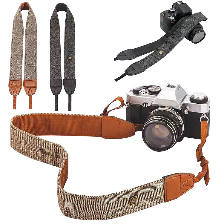 Thích hợp cho Olympus E-P6 EPL7 EPL8 EPL9 EM10 Dây đeo máy ảnh không gương lật Dây đeo vai cổ điển
