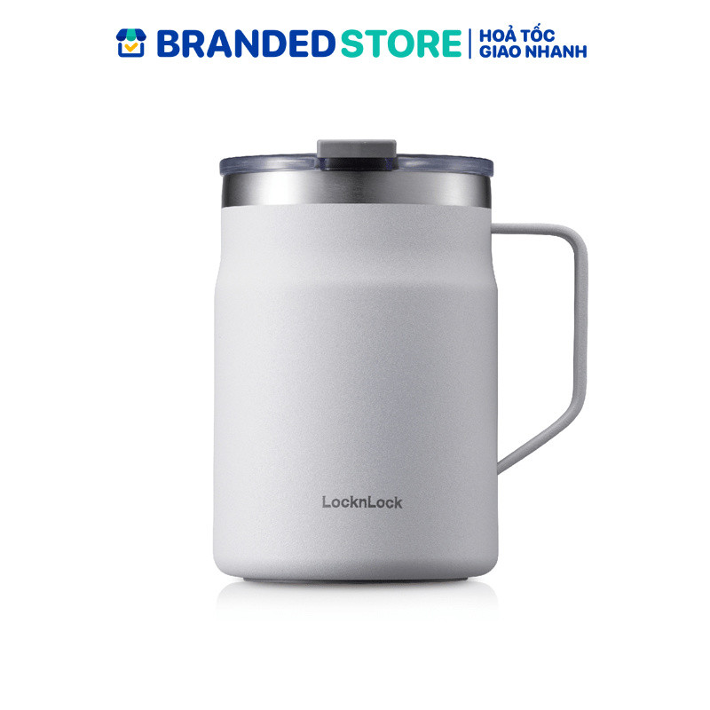[GIFT] Ca Nước Giữ Nhiệt LocknLock Metro Mug 475ml - Trắng - LHC4219WHT